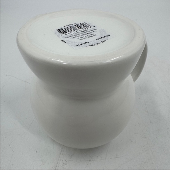 Starbucks Bearista Bear Mug White Holding Coffee Cup Christmas Holiday Ceramic - Picture 5 of 5